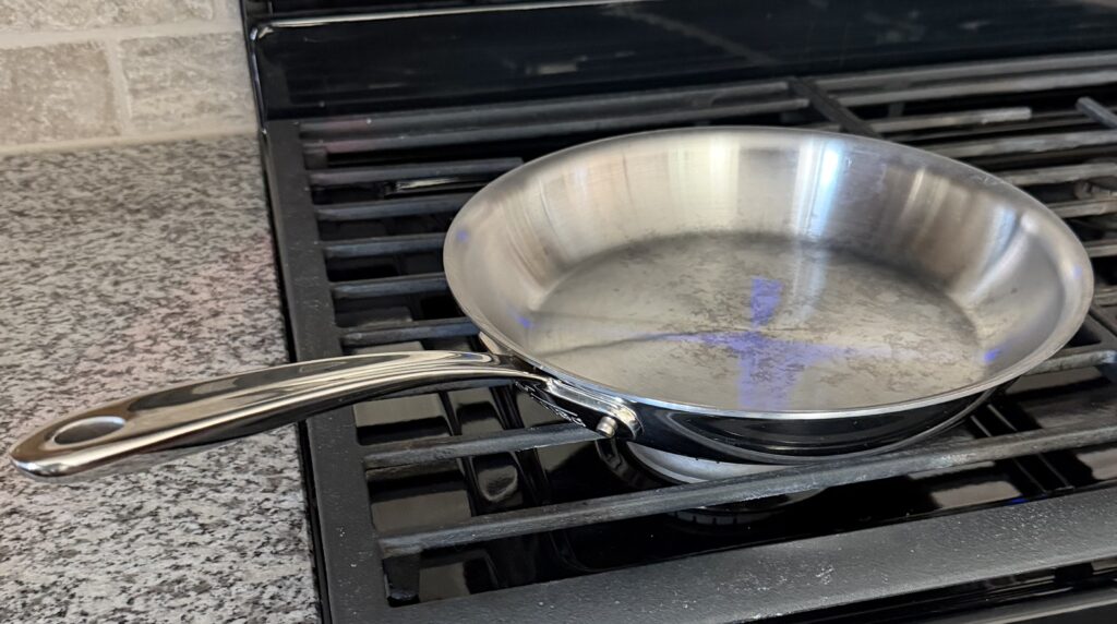 Everyday pan I use for weeknight meals.