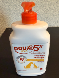 DOUXO medicated dog shampoo for sensitive skin